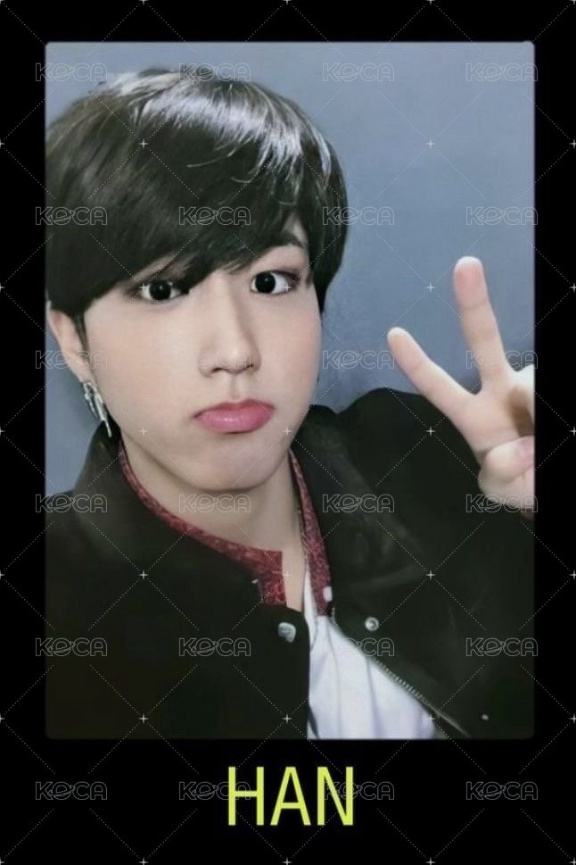 Clé 1 : MIROH 專輯卡 黑 ver. 正面