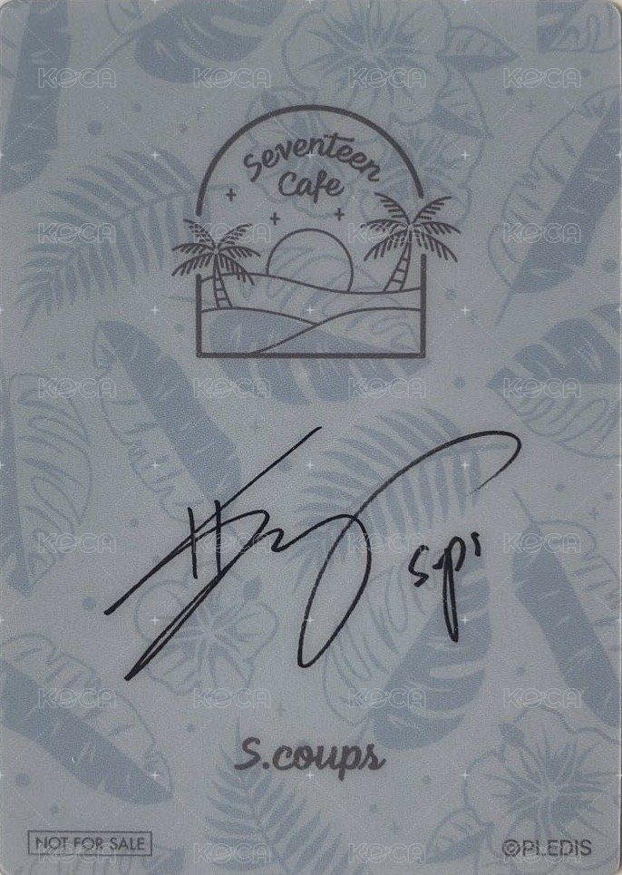 22’CAFE SR 入場卡 / 場限卡  背面