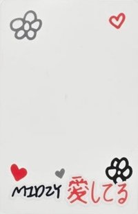 GWBG sw 日本 簽售卡 透卡