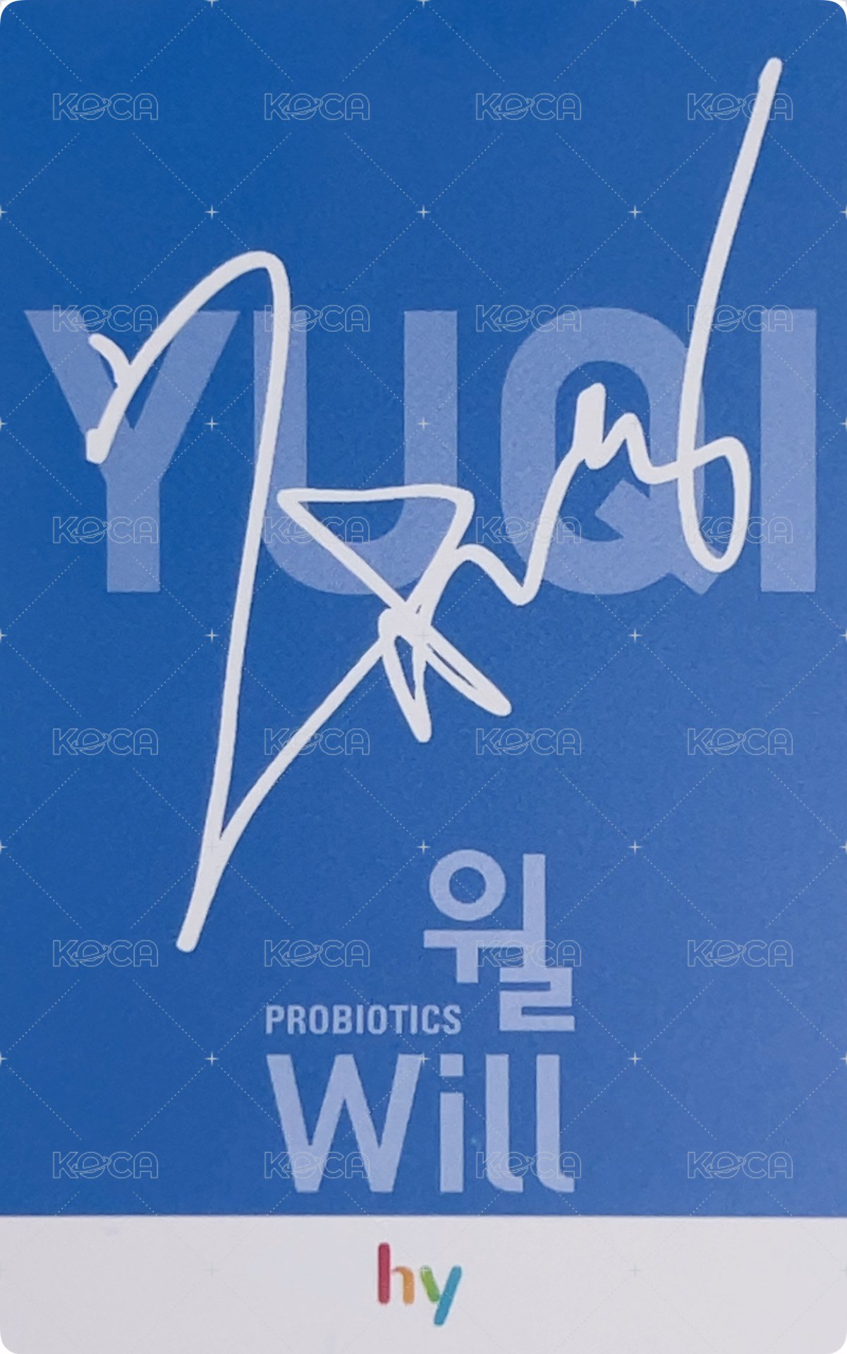 代言卡 謂乳代言卡 背面