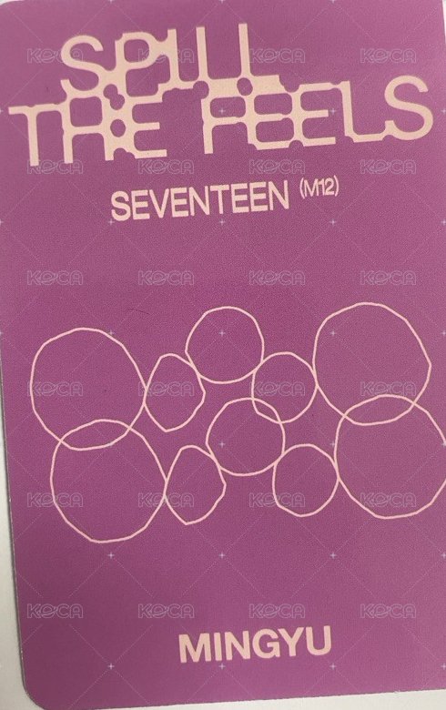 MINI12 打歌卡  背面