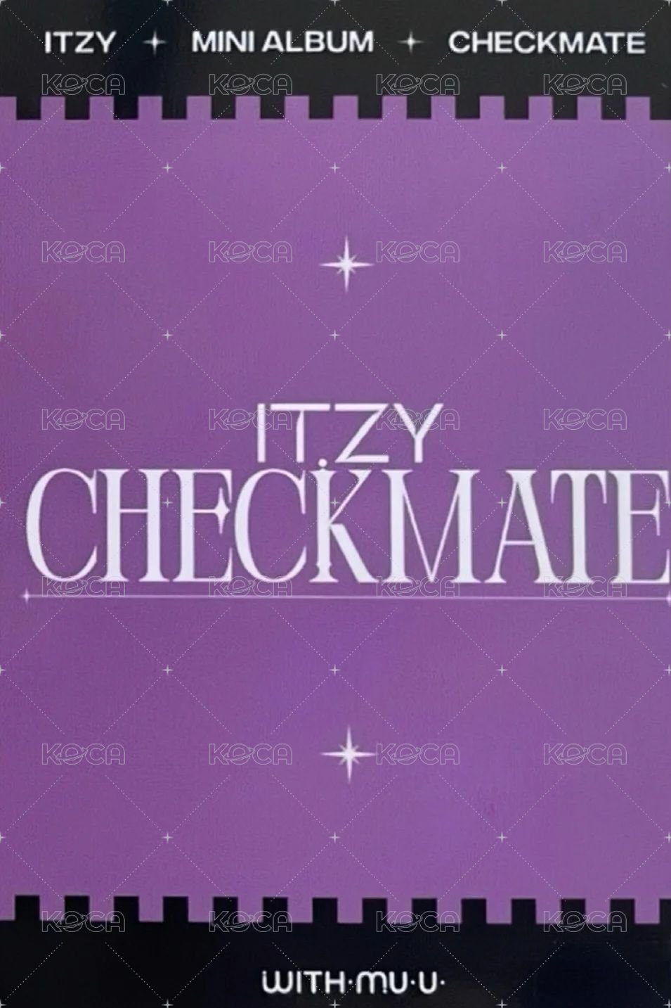 CHECKMATE wm 預售 特典卡  背面