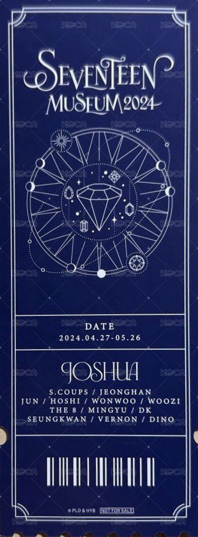 24‘博物館 入場卡 / 場限卡 2nd Block  背面