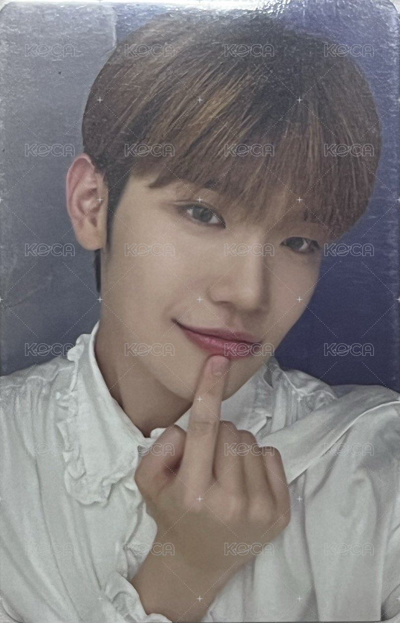 大邱快閃 周邊卡 藍資料夾小卡 正面