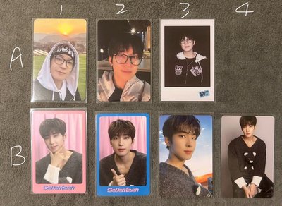 seventeen 全圓佑 nanabnb this man 迷12 場限卡 特典 紫髮圓 消費期限 辣妹圓 餅乾圓