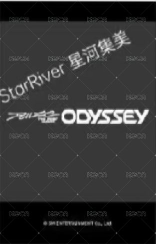 ODYSSEY sr 2.0 簽售卡  背面