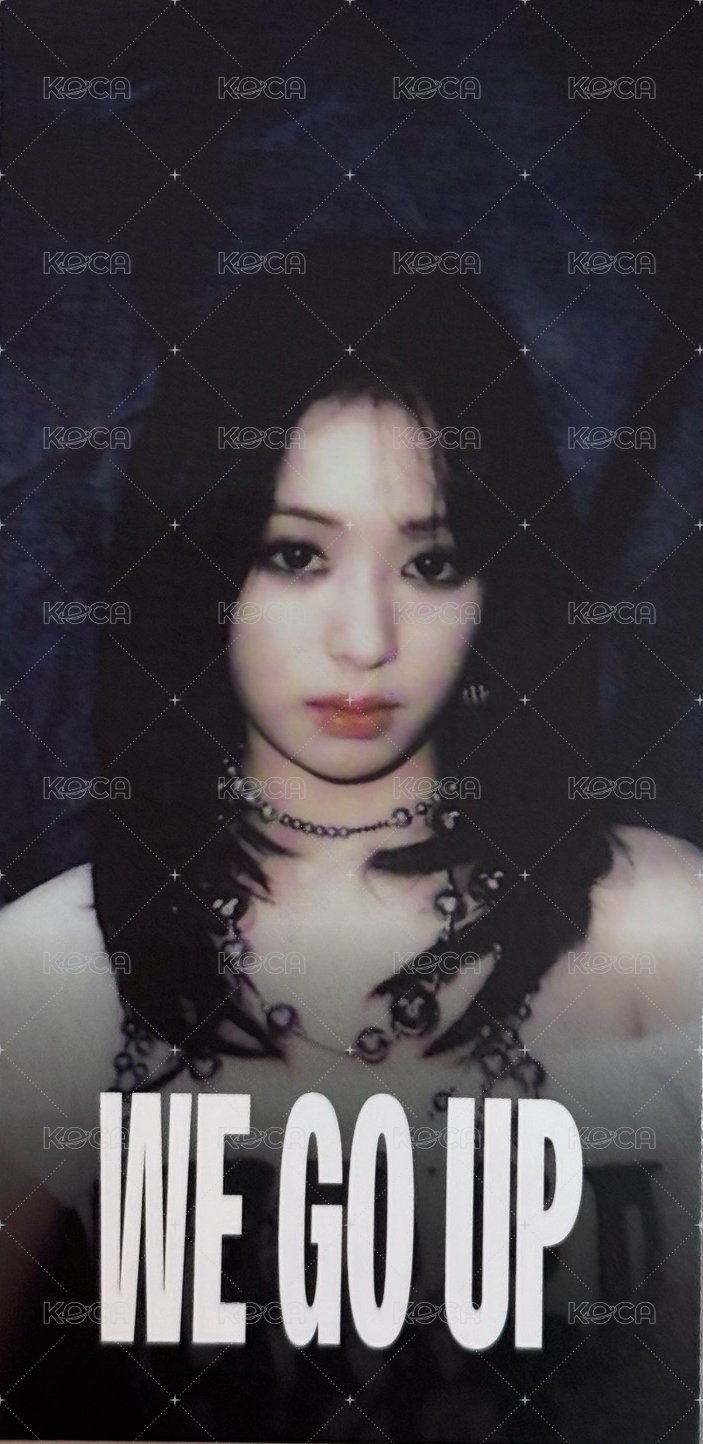 WE GO UP k4 預售 特典卡 票根 正面