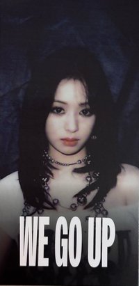 WE GO UP k4 預售 特典卡 票根