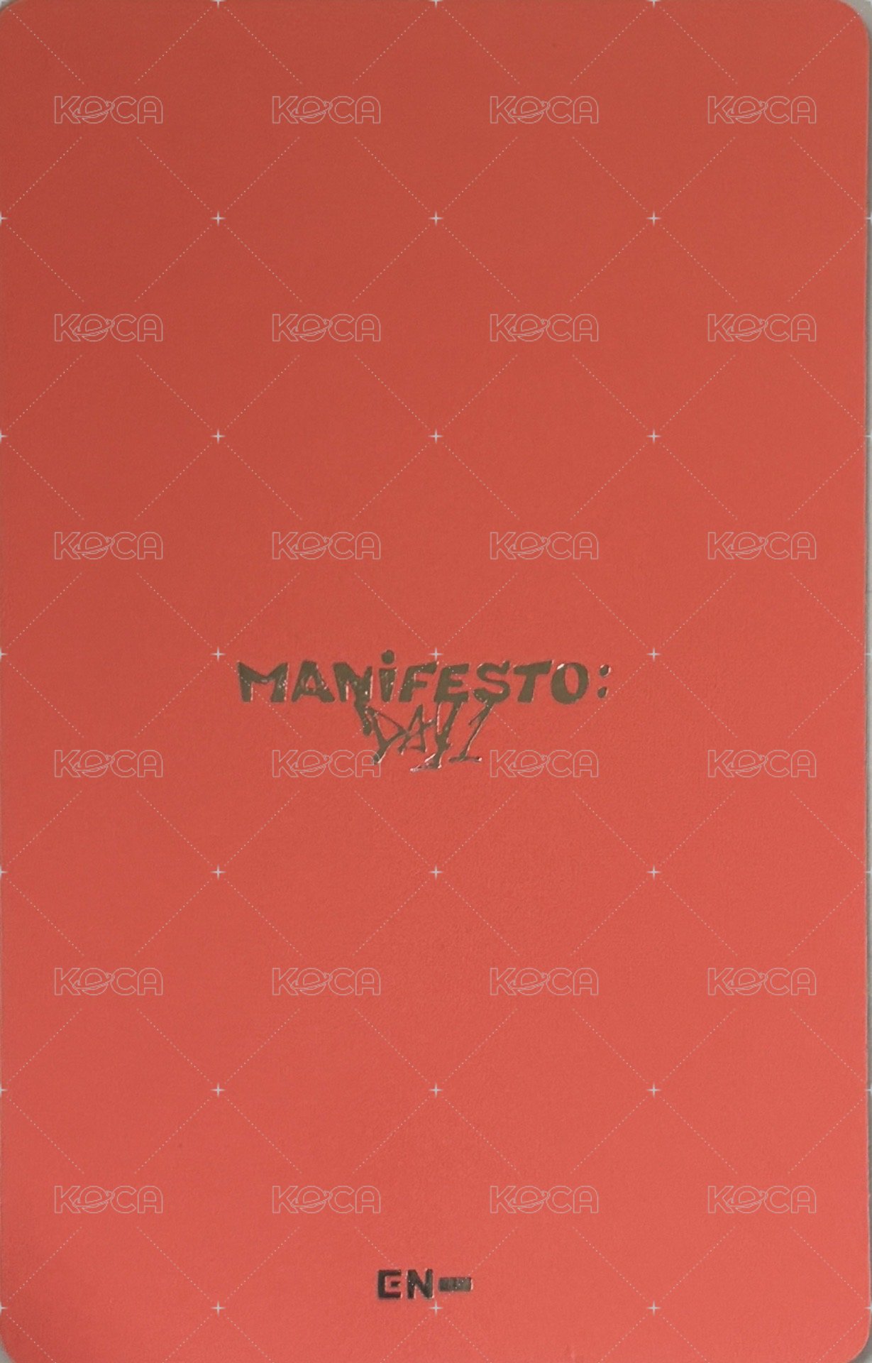 迷三 專輯卡 迷三 Sunghoon 專輯卡 背面