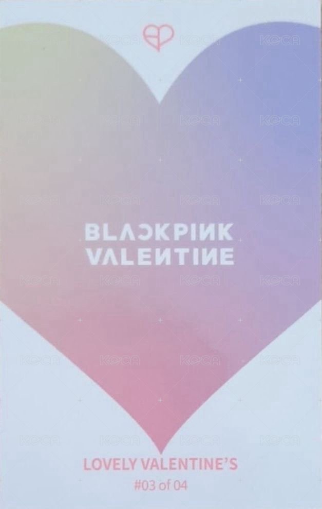 BPTG 專輯卡 預售禮 背面