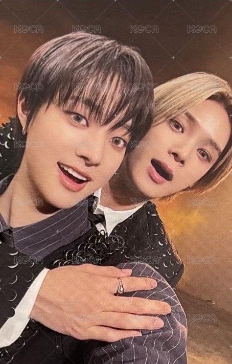 Go in Blind (月狼) 專輯卡 雙人卡 EJ&K 正面