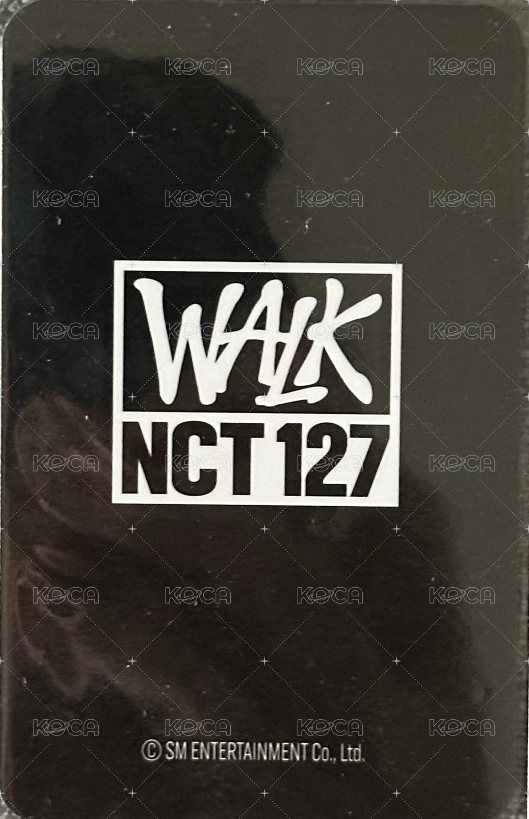 WALK   台北簽售MG 簽售卡  背面