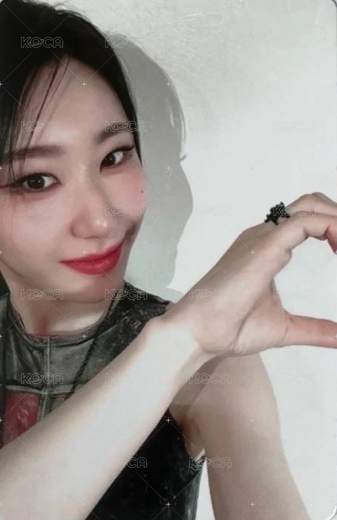 BORN TO BE km 台北 1.0 簽售卡 半心 正面