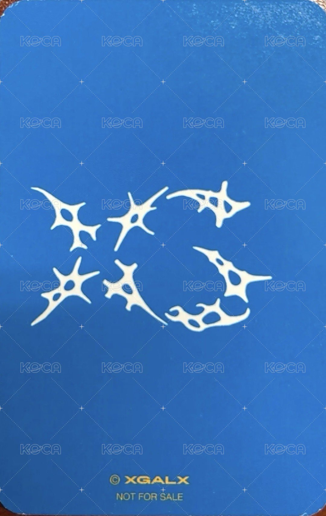 AWE walmart 專輯卡  背面