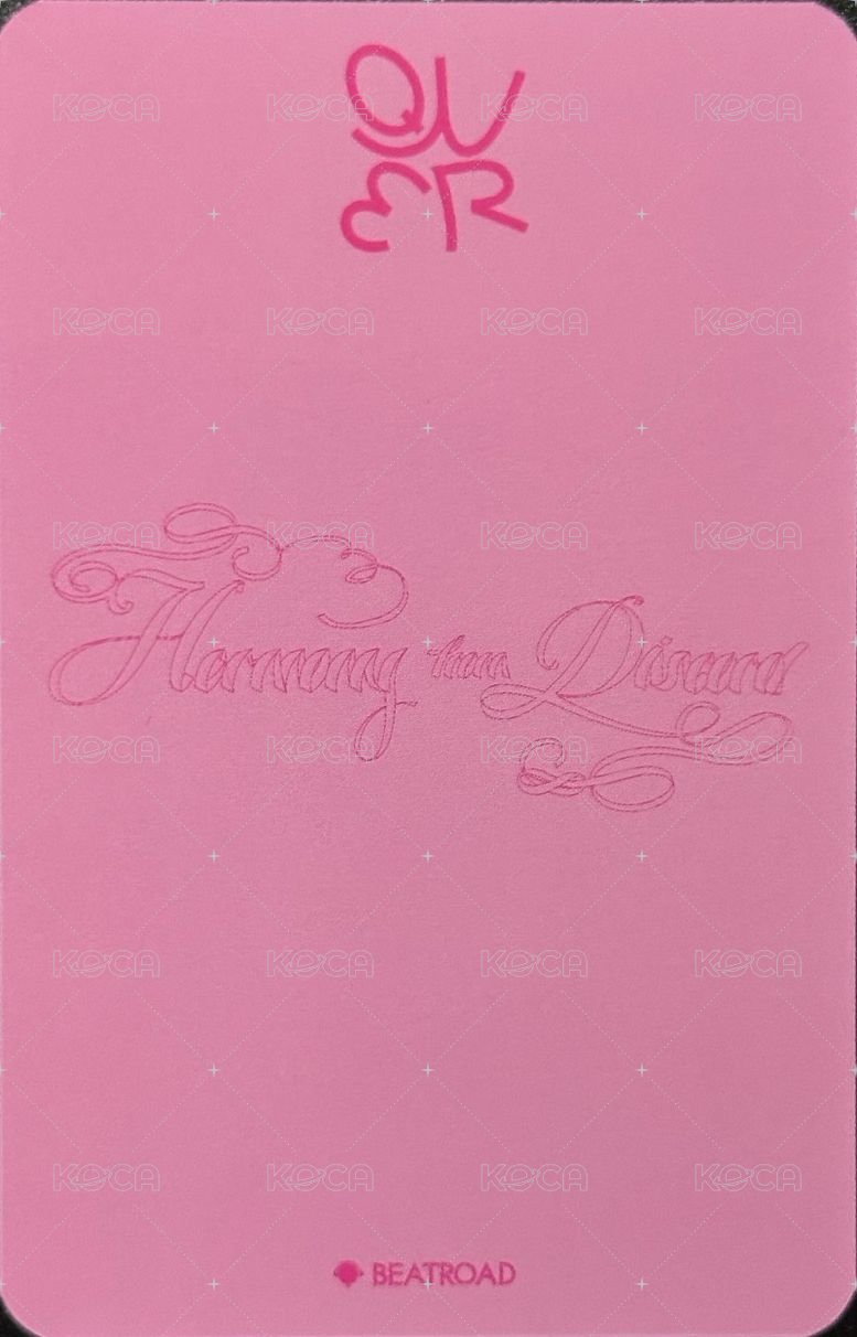 出道 br 線上 1.0 簽售卡  背面