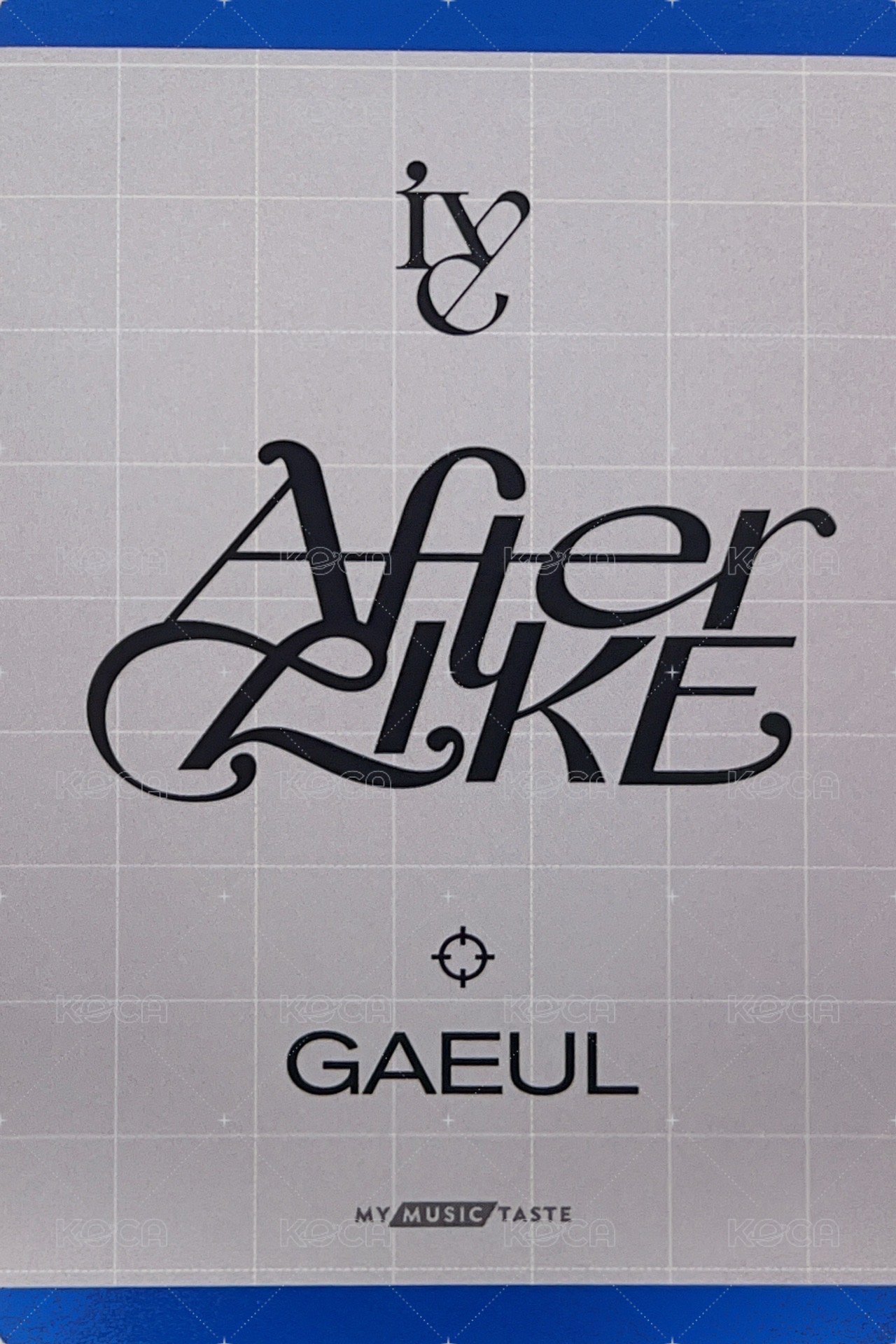 After LIKE mmt 簽售卡  背面