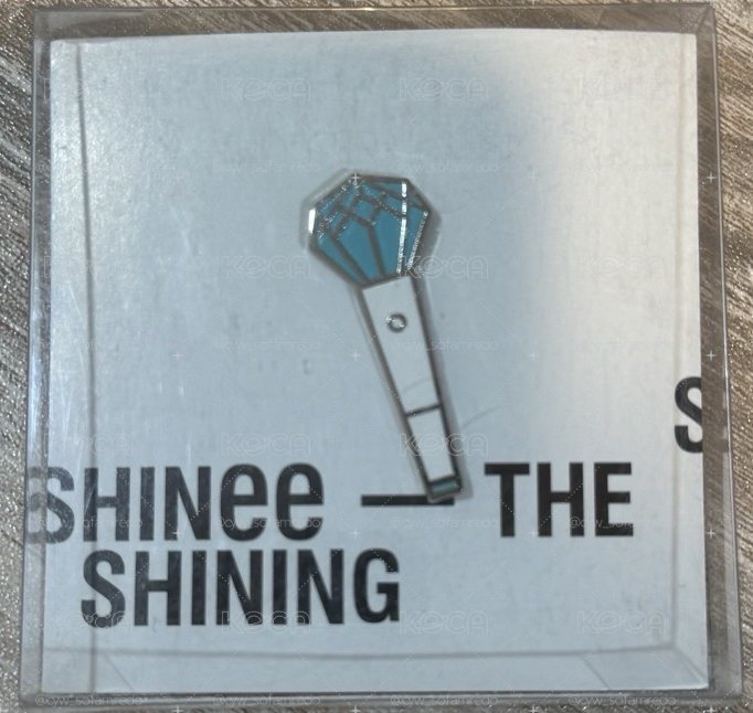 SHINee 10th Anniversary FM-手燈襟章
