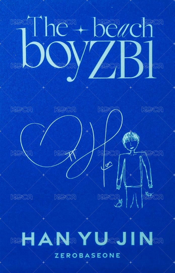 DICON 雜誌卡 團封 背面