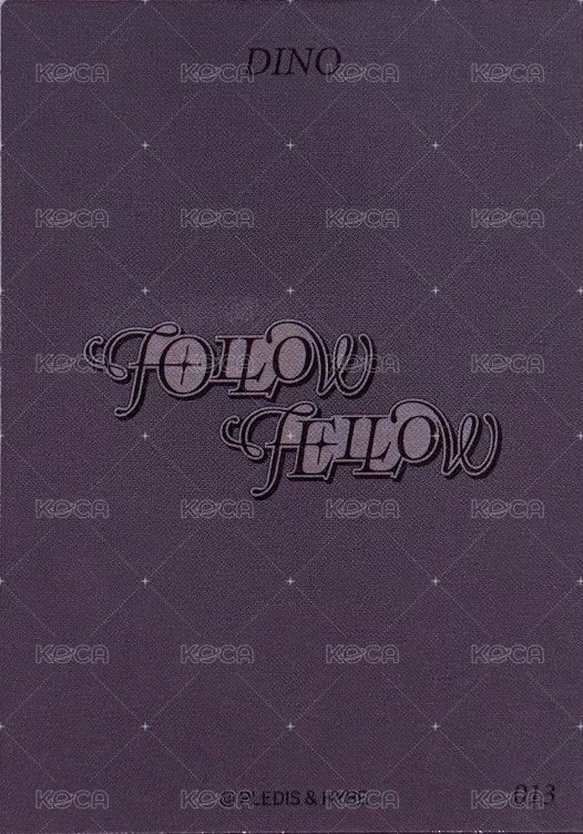 FOLLOWFELLOW 隨機卡 日卡包卡 背面