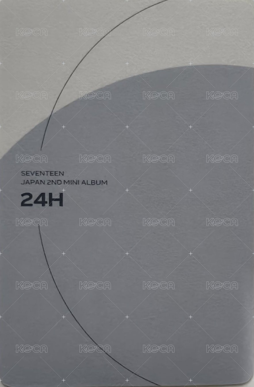 24H 專輯卡 A盤 背面