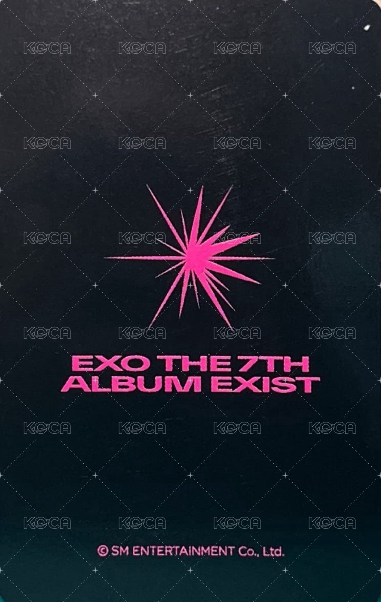 EXIST ms 特典卡  背面