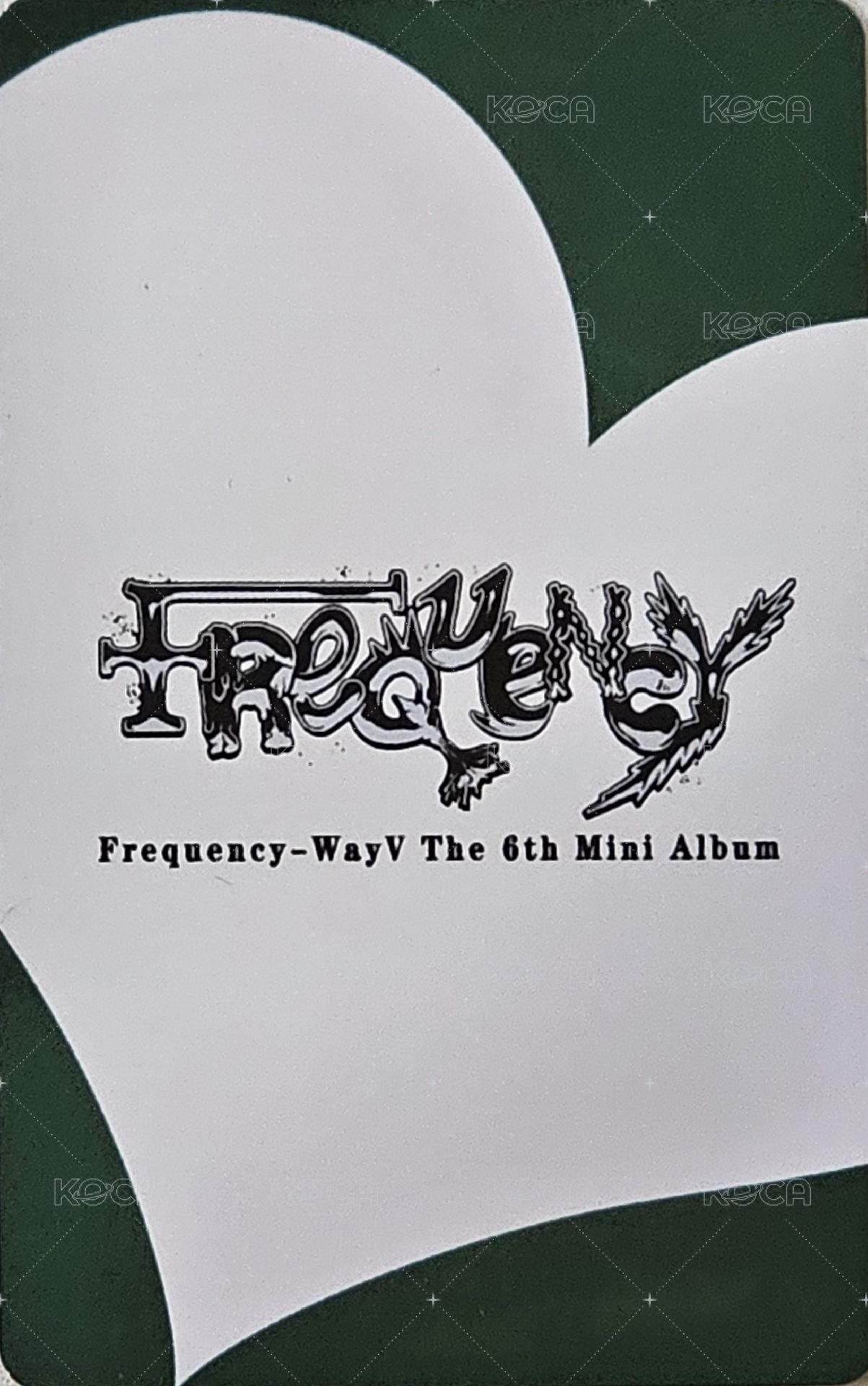 FREQUENCY 泡泡摩奇 入場卡 / 場限卡 簽售入場卡 背面