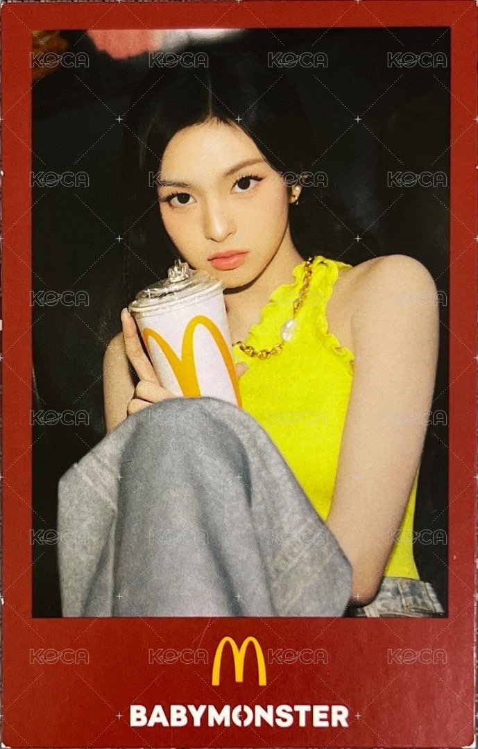 代言卡 麥當勞2.0 Chiquita 正面