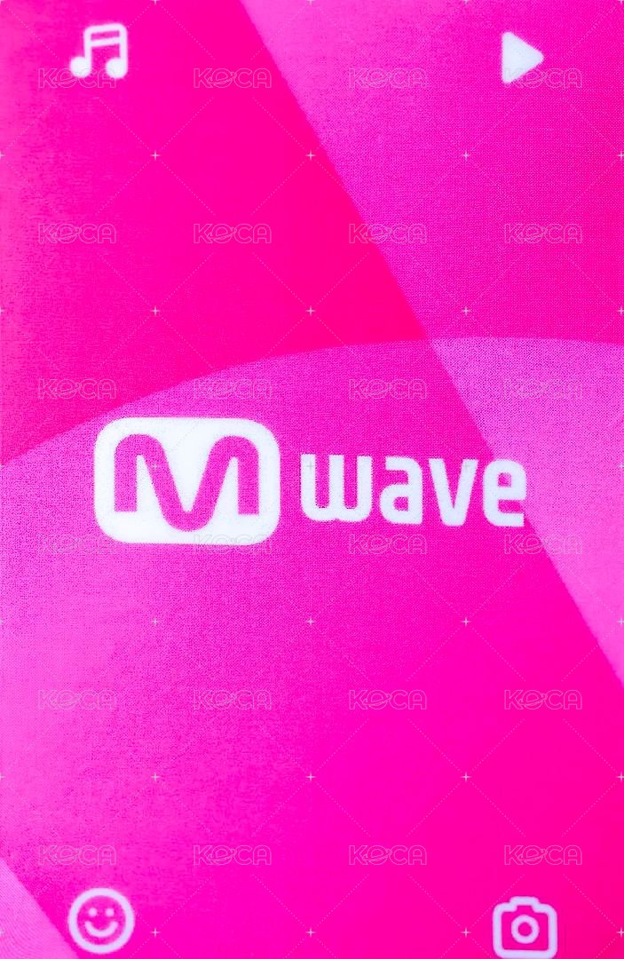 迷二 MWAVE 特典卡 耳麥 ver. 背面