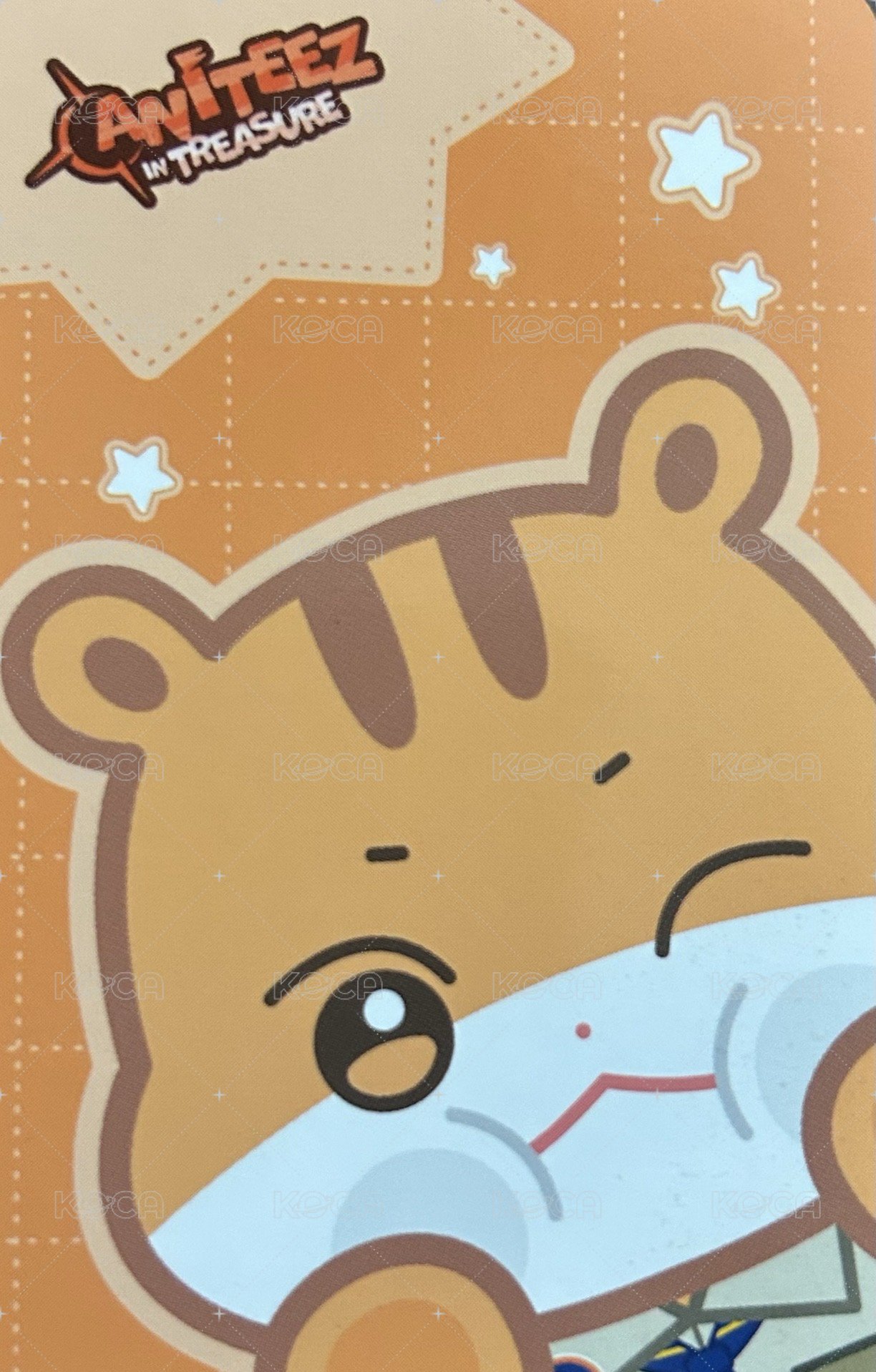 ANITEEZ IN TREASURE 周邊卡 SOFT CAN BADGE 背面