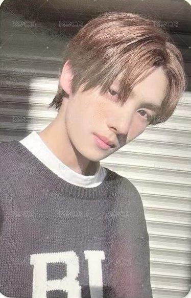 Sparkling Blue yeti 1.0 簽售卡  正面