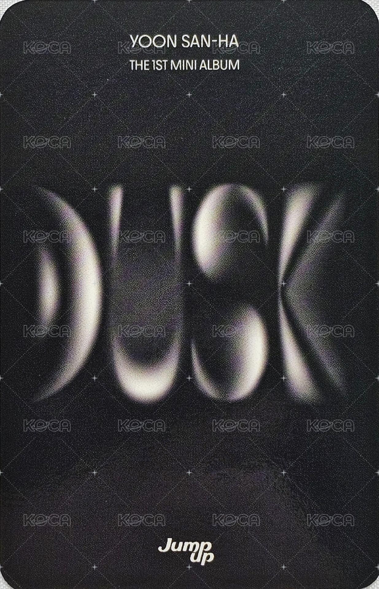 DUSK ju 幸運卡  背面