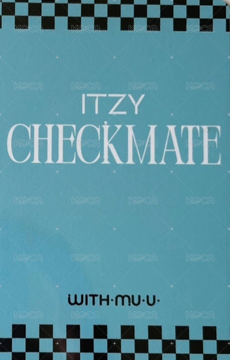 CHECKMATE wm 4.0 簽售卡  背面