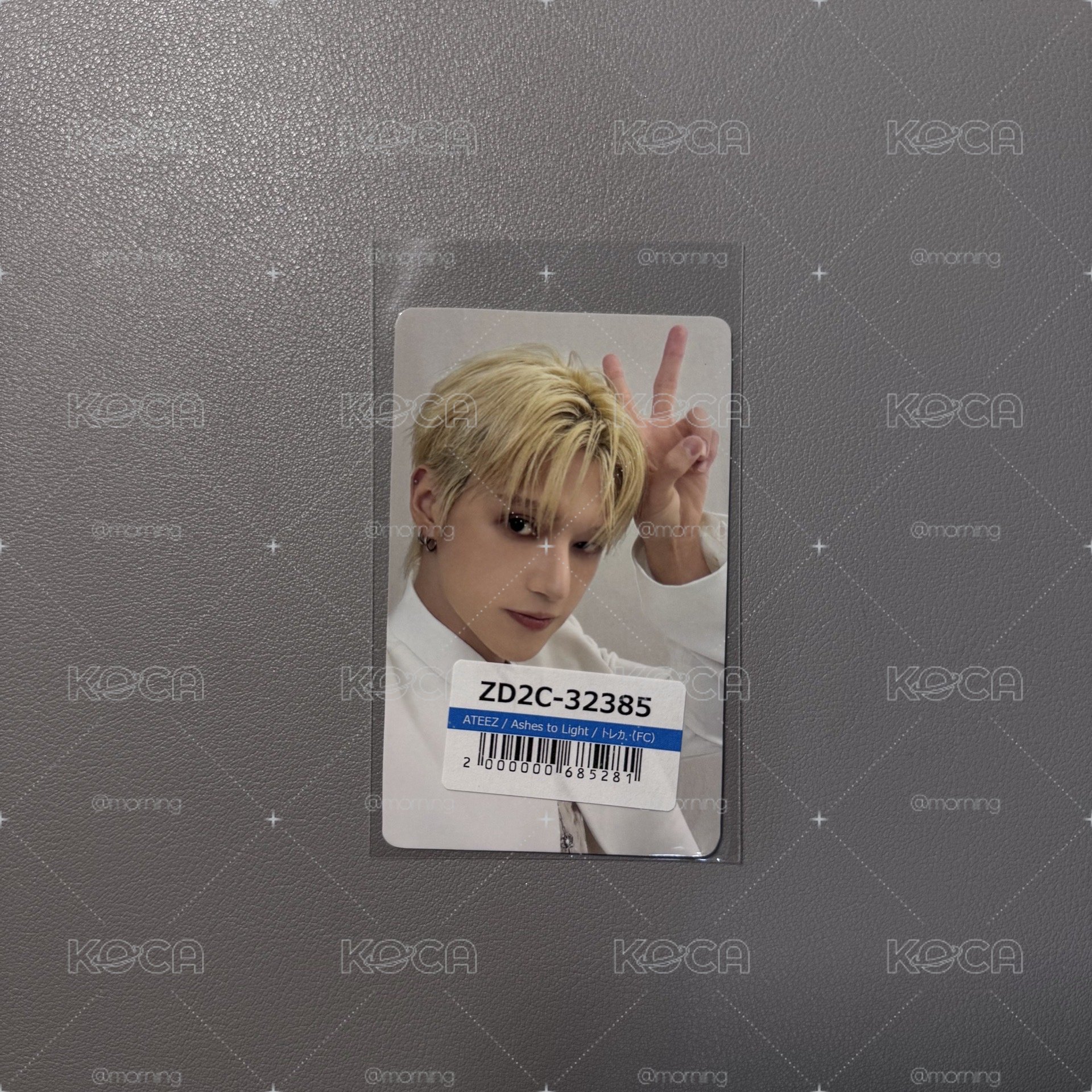 Ashes to Light ATEEZ JP FC 特典卡