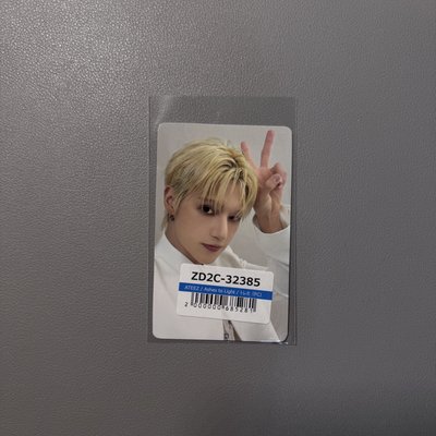 Ashes to Light ATEEZ JP FC 特典卡