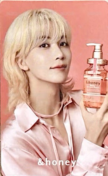 代言 代言卡 &honey 正面