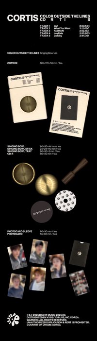 迷一 Singing Bowl ver. 頌缽版專輯配置
