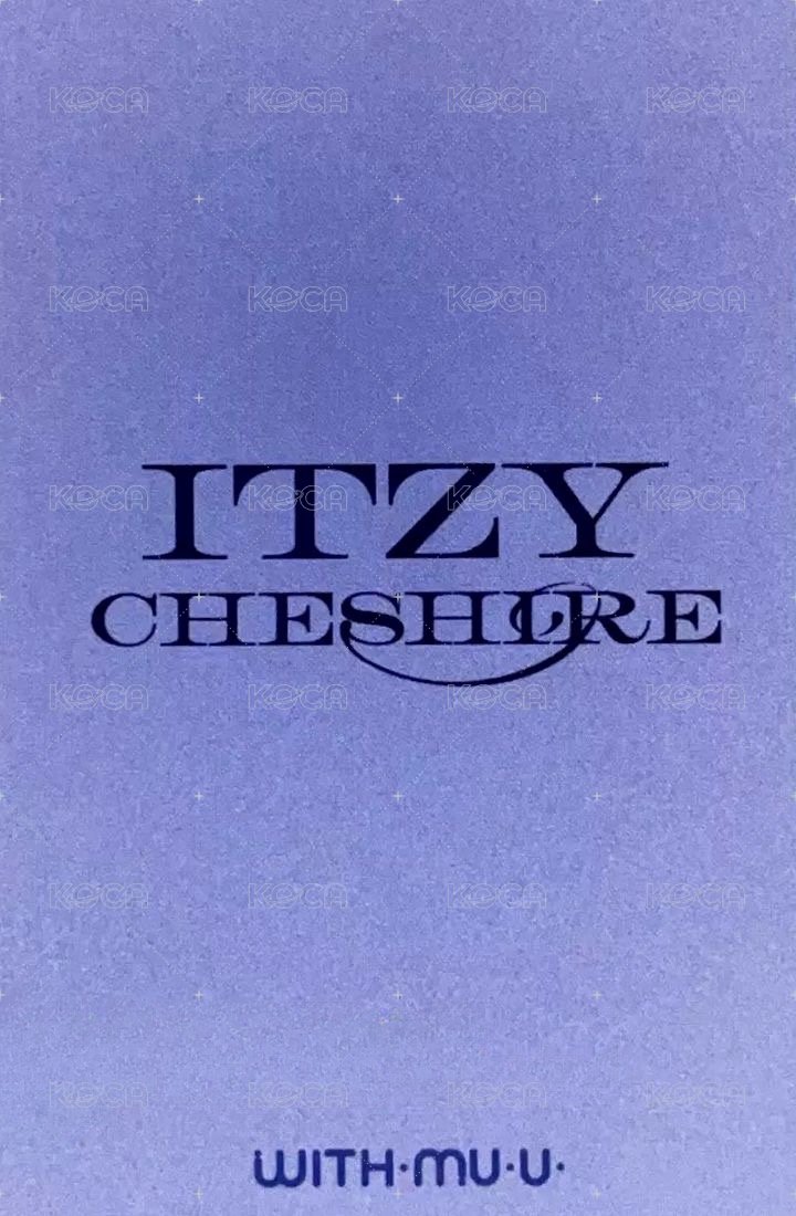 CHESHIRE wm 3.0 簽售卡  背面