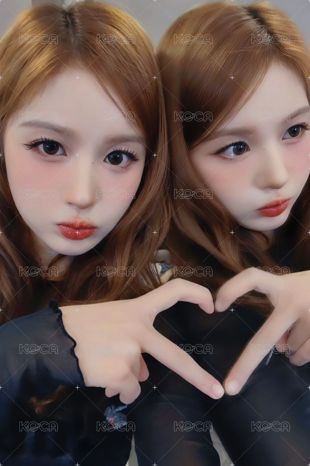 FORWARD ms 簽售卡 鏡子愛心薛 正面