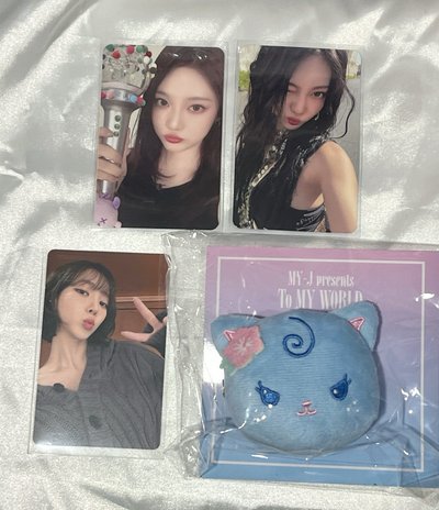 aespa PB寧 髮夾柚 專卡寧 richman 二巡 演唱會 日本 fan meeting 髮夾