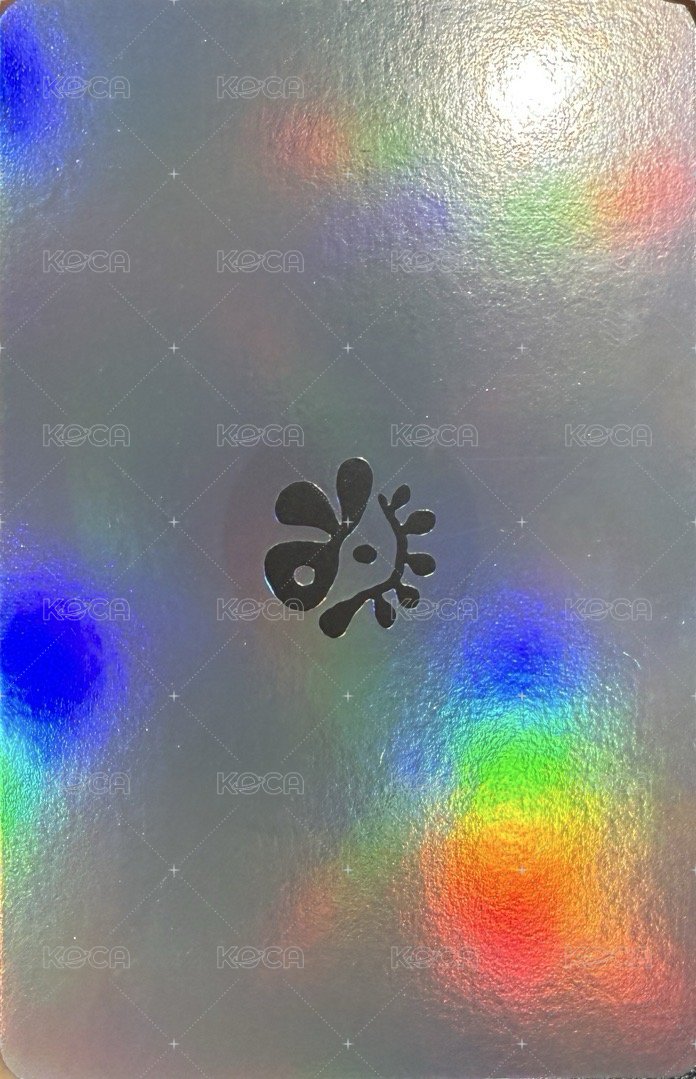 迷一 專輯卡 Singing Bowl ver. 團卡 背面