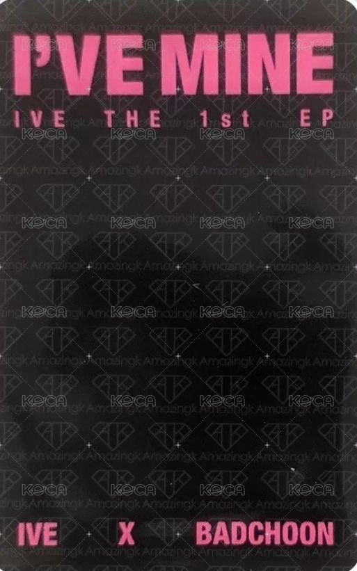 I'VE MINE sw 4.0 幸運卡  背面