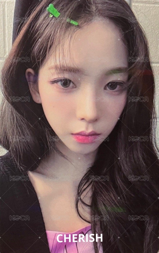 MY WORLD ia 特典卡 預售柚 正面