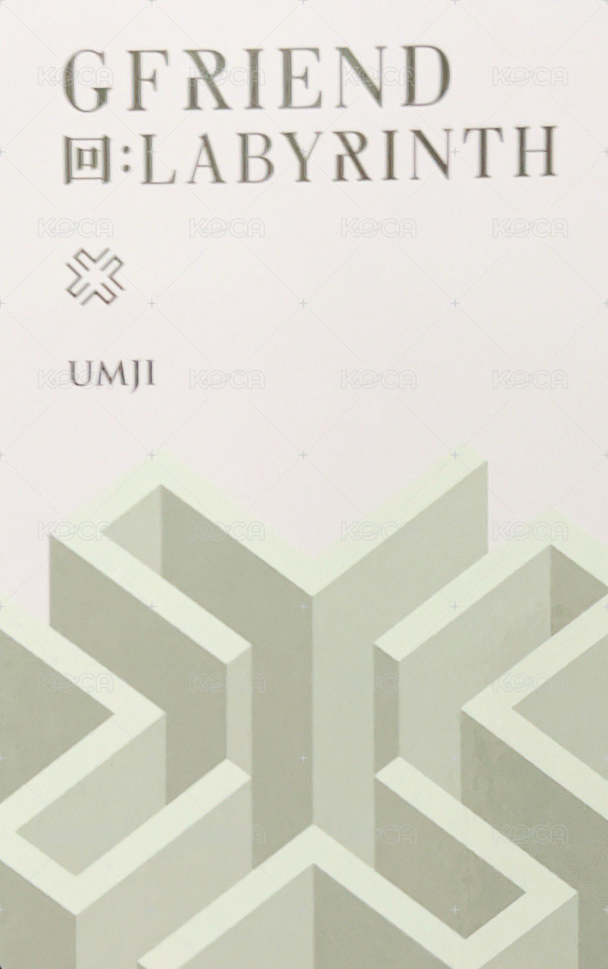 迷八 專輯卡 Room ver. 背面