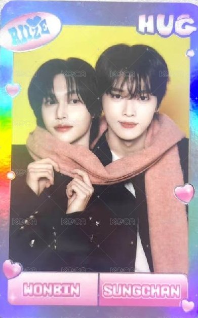 Hug 隨機卡  正面