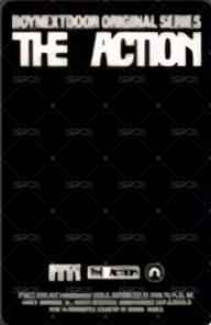 The Action General market 單封 特典卡  背面