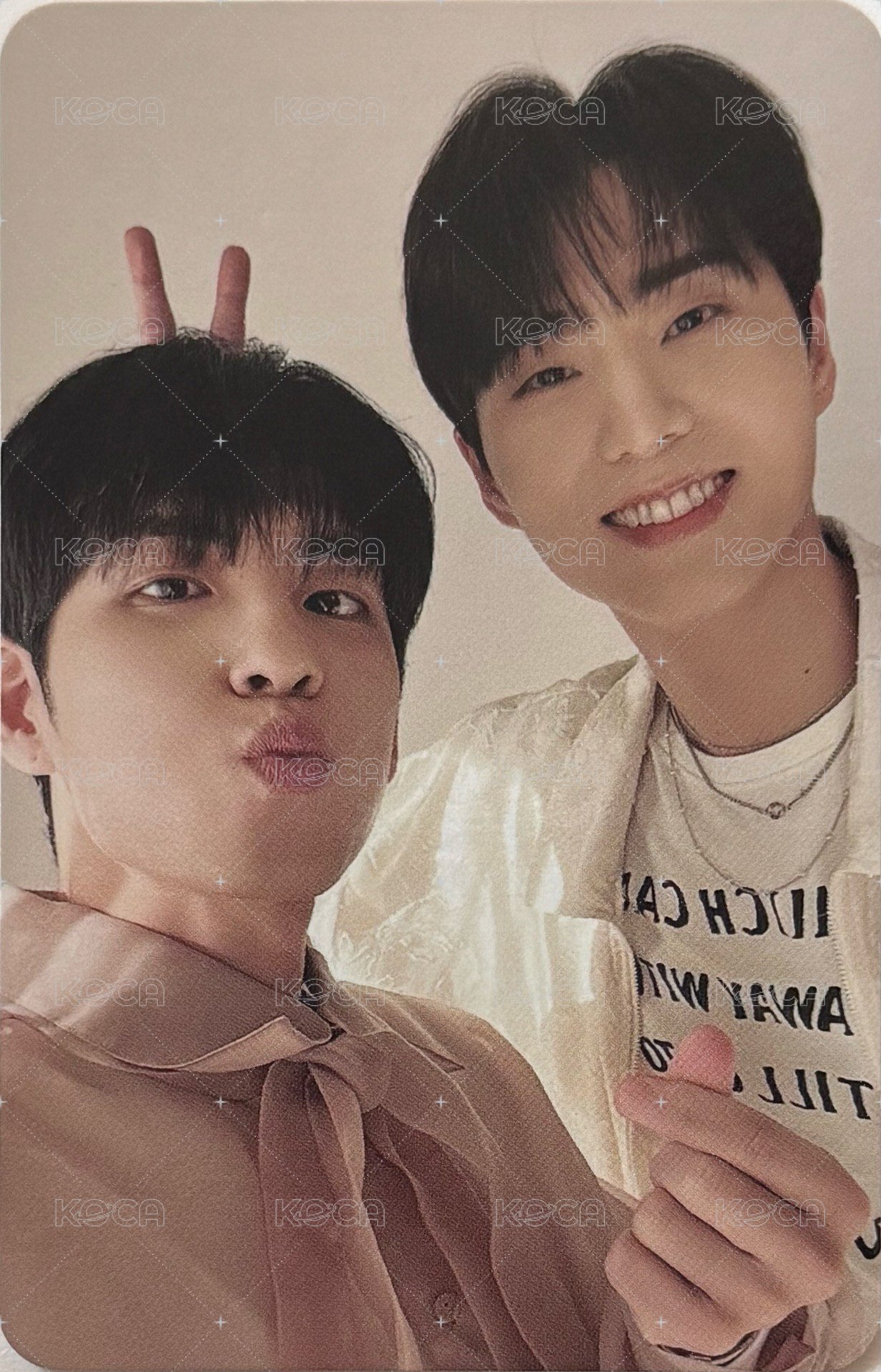 迷八 一般專 專輯卡 雙人卡 正面