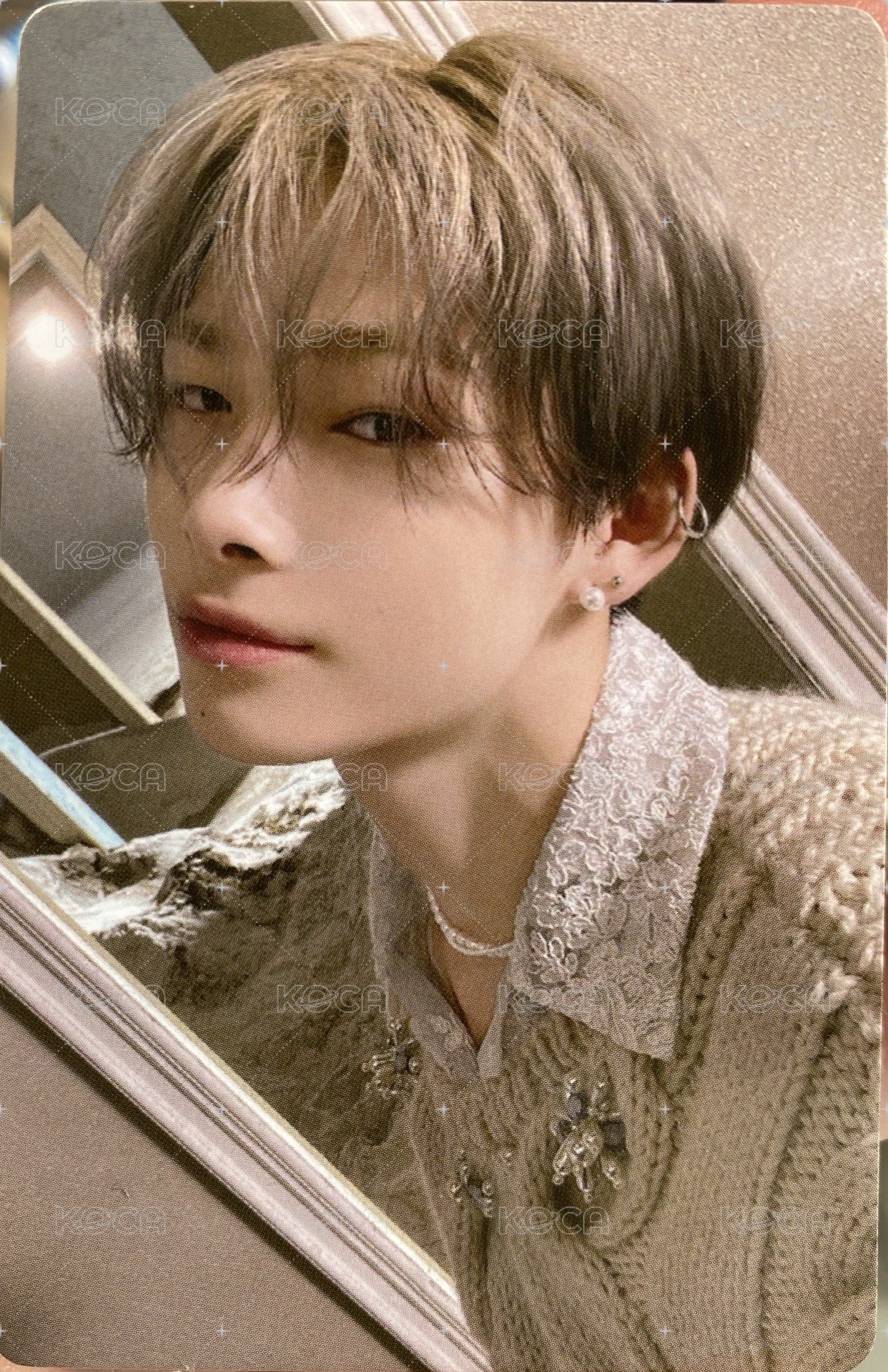 迷五 yzy 1.0 視簽 特典卡  正面