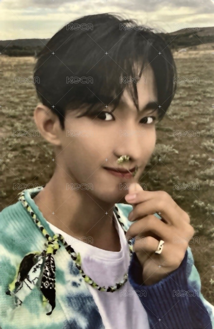 MINI11 yzy 4.0 特典卡 聞花碩 正面