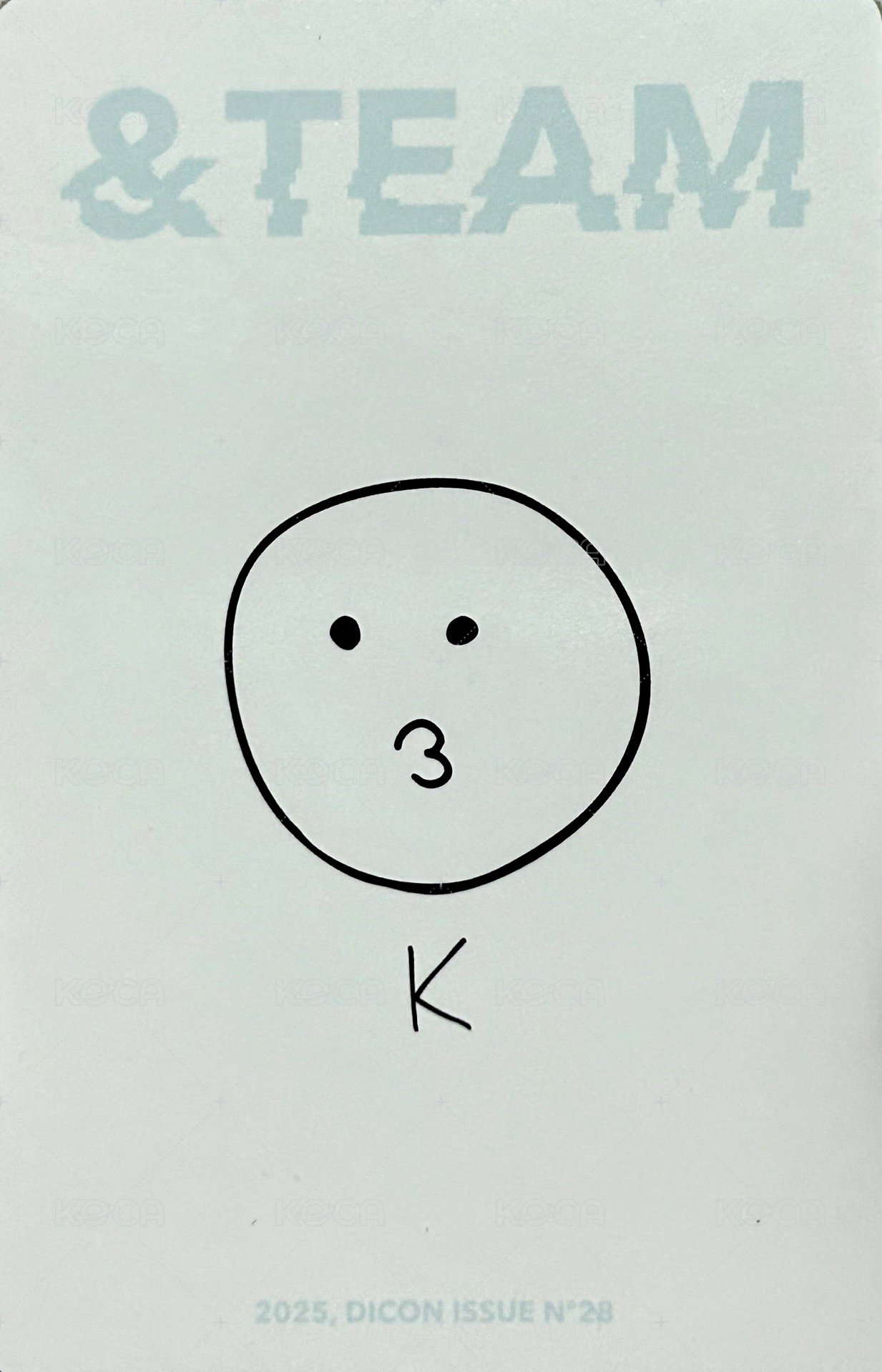 D社 雜誌卡 A-TYPE 背面