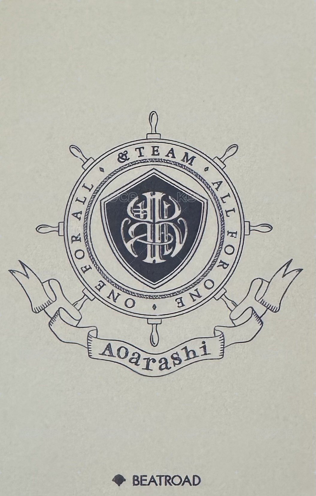 青嵐 br 幸運卡  背面